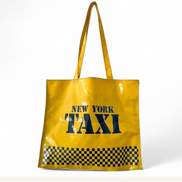Vintage New York Taxi Tote Bag - Picture 1 of 5